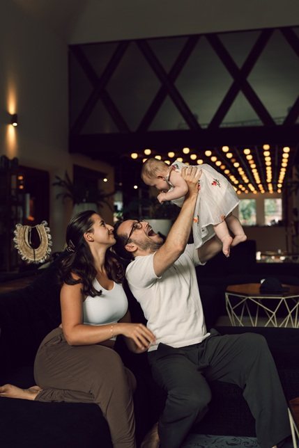 Why your wife stopped asking for anything, and why it matters: Jan-Willem van der Heiden with his wife and daughter