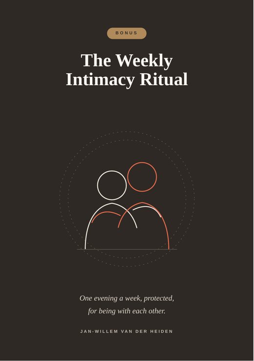 The Weekly Intimacy Ritual, bonus guide